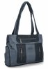 Torebka Damska Shopper Bag firmy Hernan 3892-1 Jasno Niebieska/Granat